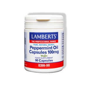 Produkto nuotrauka | Pipirmėčių aliejaus kapsulės 100 mg | Lamberts Lietuva