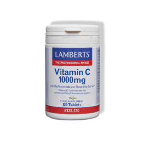 Produkto nuotrauka | Vitaminas C 1000 mg + bioflavonoidai ir erškėtuogių ekstraktas | Lamberts Lietuva
