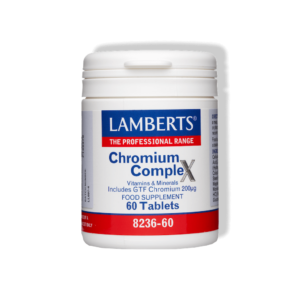 Produkto nuotrauka | Chromo kompleksas 200 µg | Lamberts Lietuva