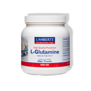 Produkto nuotrauka | L-glutamino milteliai 500 g | Lamberts Lietuva