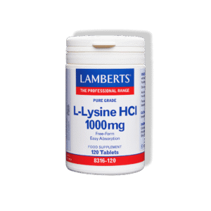 Produkto nuotrauka | L-lizinas HCl 1000 mg | Lamberts Lietuva