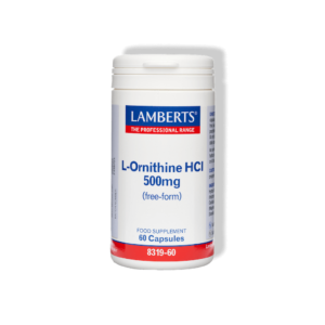 Produkto nuotrauka | L-ornitinas 500 mg | Lamberts Lietuva
