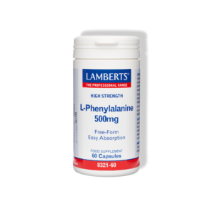 Produkto nuotrauka | L-fenilalaninas 500 mg | Lamberts Lietuva