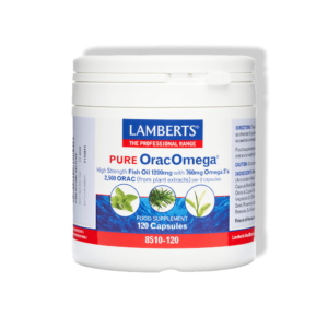 Produkto nuotrauka | OracOmega® omega-3 žuvų taukų ir antioksidantų kompleksas | Lamberts Lietuva