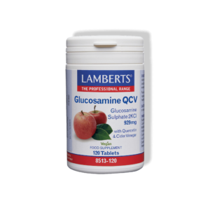 Produkto nuotrauka | Gliukozaminas QVC su obuolių actu ir kvercetinu 929 mg | Lamberts Lietuva