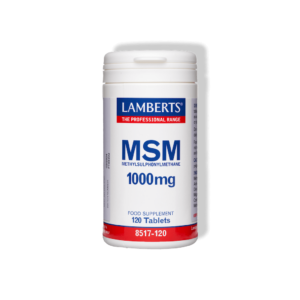 Produkto nuotrauka | MSM (metilsulfonilmetanas) 1000 mg | Lamberts Lietuva
