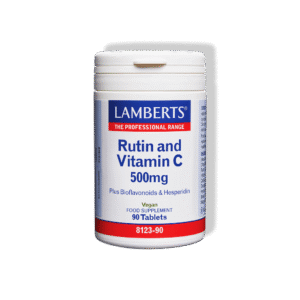 Produkto nuotrauka | Rutinas ir vitaminas C 500 mg + bioflavonoidai ir hesperidinas | Lamberts Lietuva