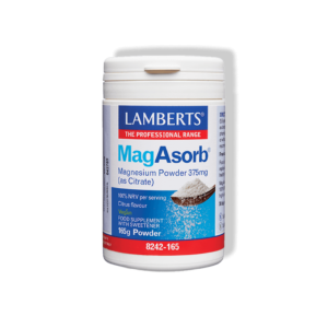 Produkto nuotrauka | MagAsorb® magnio milteliai (magnio citratas) 375 mg | Lamberts Lietuva