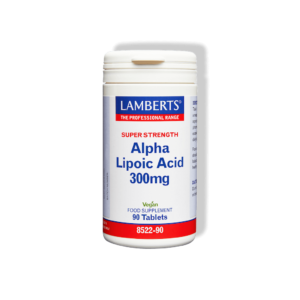 Produkto nuotrauka | Alfa-lipoinė rūgštis 300 mg | Lamberts Lietuva