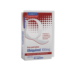 Produkto nuotrauka | Ubichinolis 100 mg – gryna ir aktyvuota forma | Lamberts Lietuva